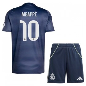 Real Madrid Mbappé 10 Venkovní 2025-26 - Dětské Fotbalové Dresy (S/S)